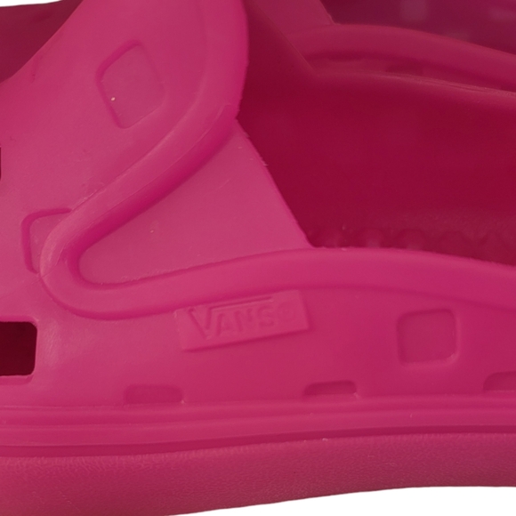Vans Slip-On Mule TRK Hot Pink Sneakers Water Shoe Sandals 2023 Sz 7-EUC - Picture 3 of 7